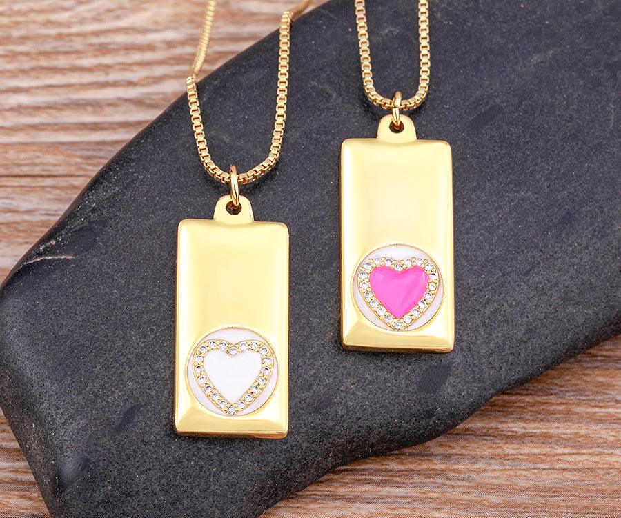Aloha Heart Necklace - Rosetose