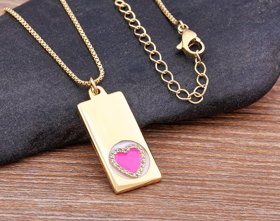 Aloha Heart Necklace - Rosetose