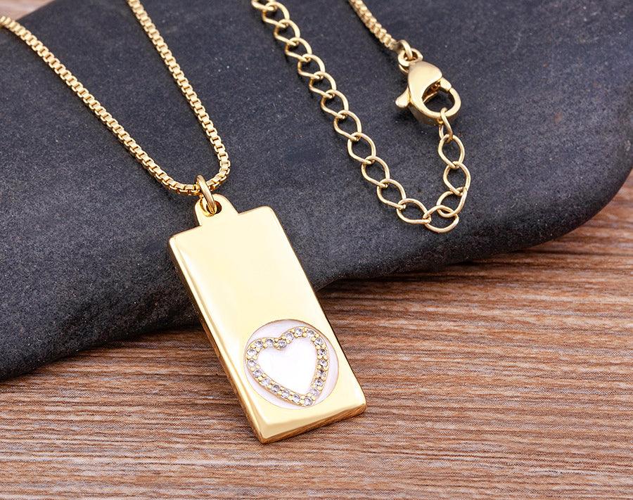 Aloha Heart Necklace - Rosetose