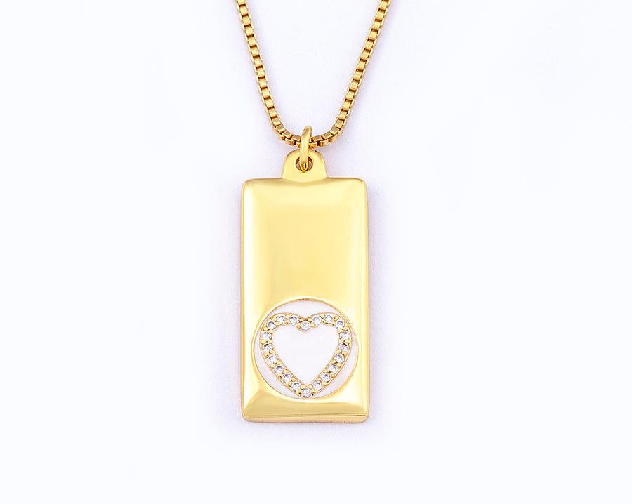 Aloha Heart Necklace - Rosetose