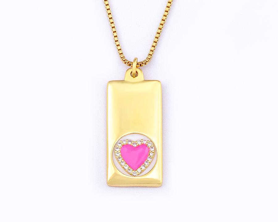 Aloha Heart Necklace - Rosetose
