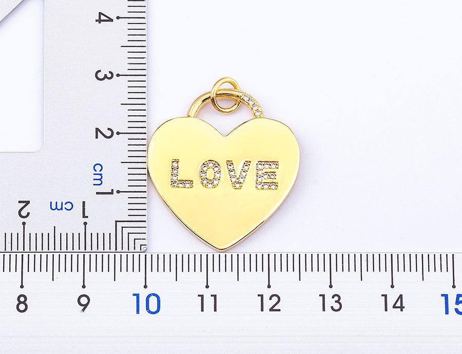 Adora Love Crystal Necklace - Rosetose