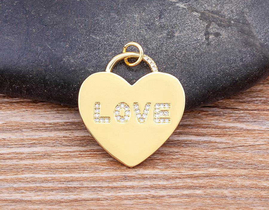 Adora Love Crystal Necklace - Rosetose
