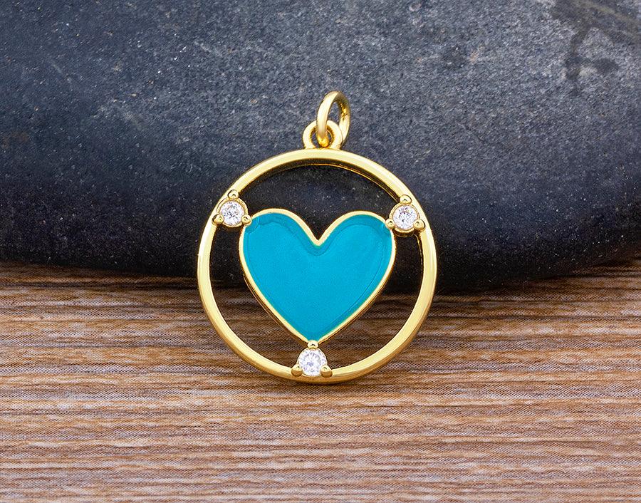 Amanda Heart Necklace - Rosetose