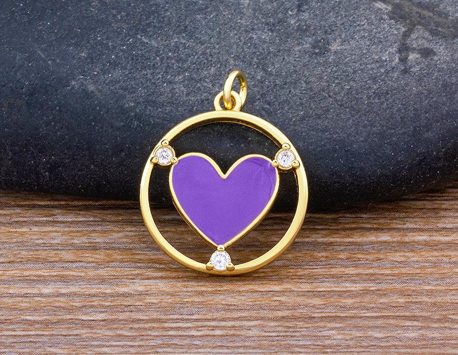 Amanda Heart Necklace - Rosetose