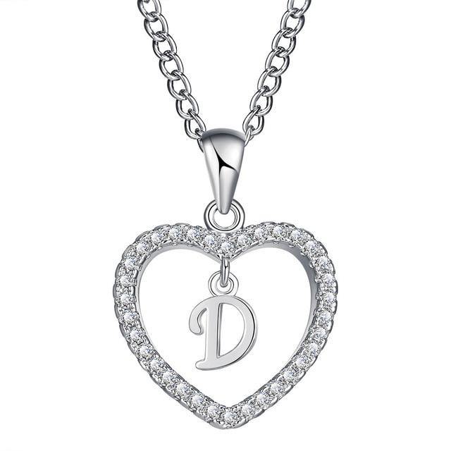 AMORE Initial Necklace - Rosetose