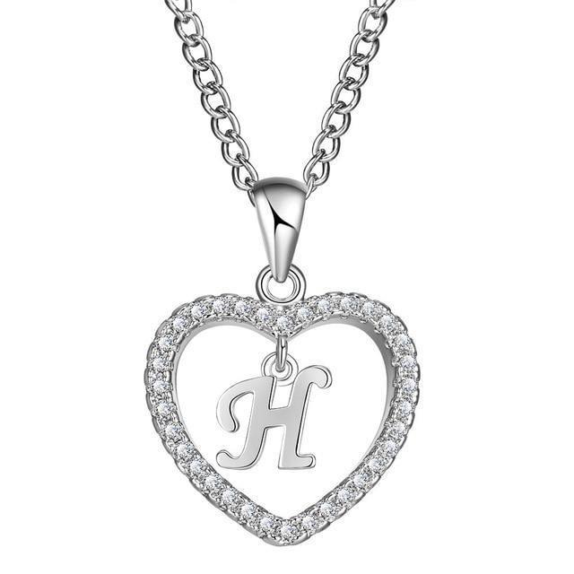 AMORE Initial Necklace - Rosetose