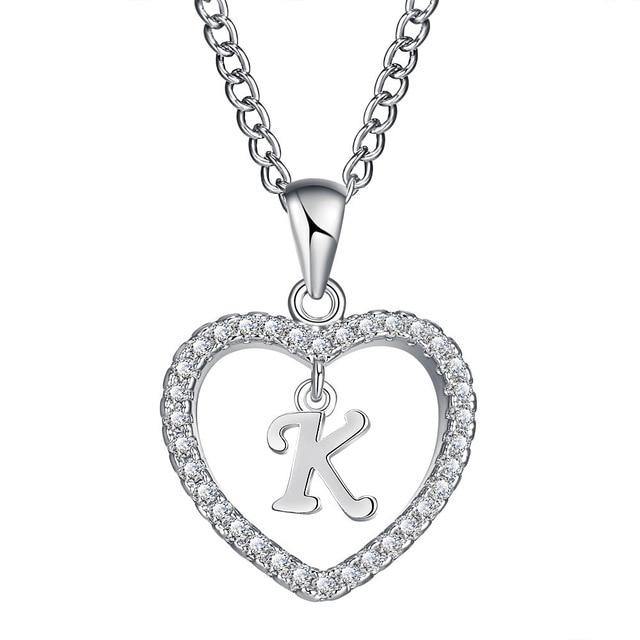 AMORE Initial Necklace - Rosetose