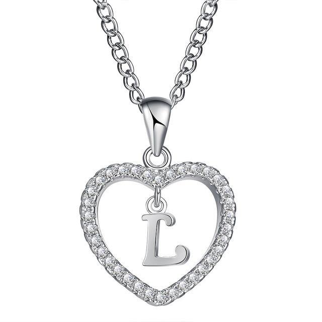 AMORE Initial Necklace - Rosetose