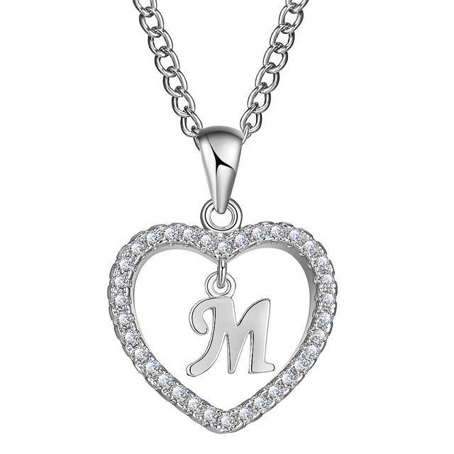 AMORE Initial Necklace - Rosetose