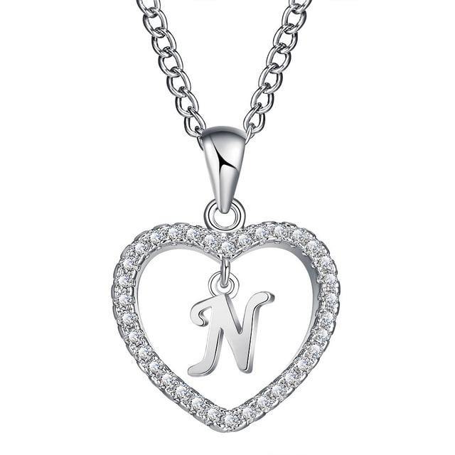 AMORE Initial Necklace - Rosetose