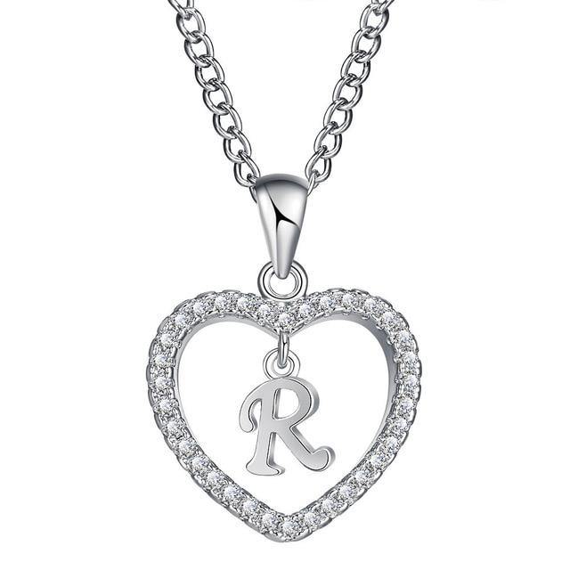 AMORE Initial Necklace - Rosetose