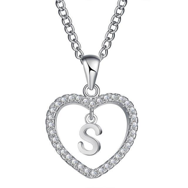 AMORE Initial Necklace - Rosetose