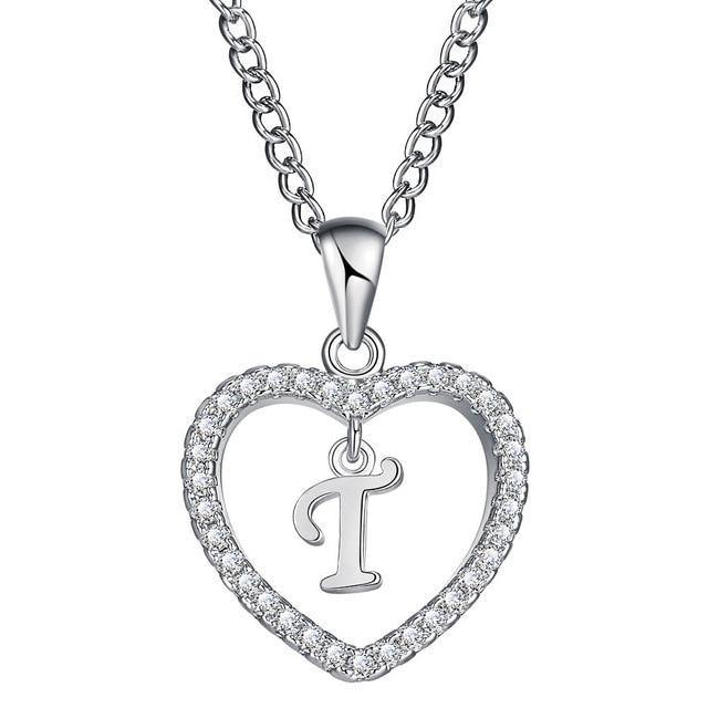 AMORE Initial Necklace - Rosetose