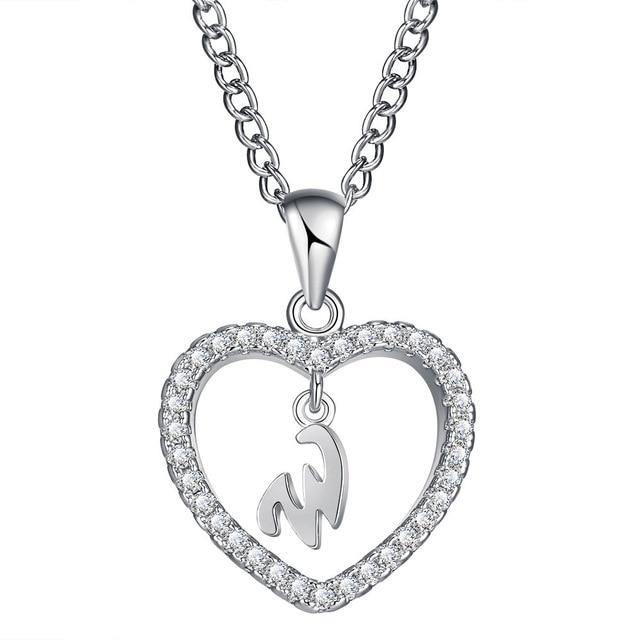 AMORE Initial Necklace - Rosetose