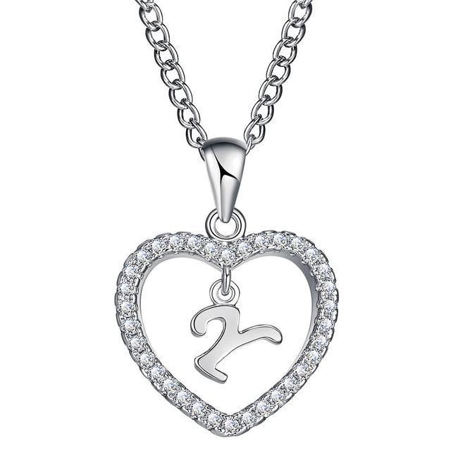 AMORE Initial Necklace - Rosetose