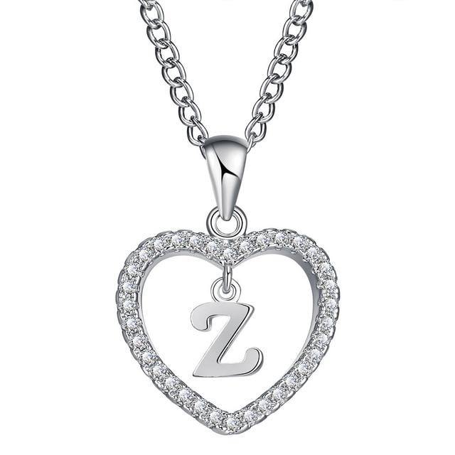 AMORE Initial Necklace - Rosetose