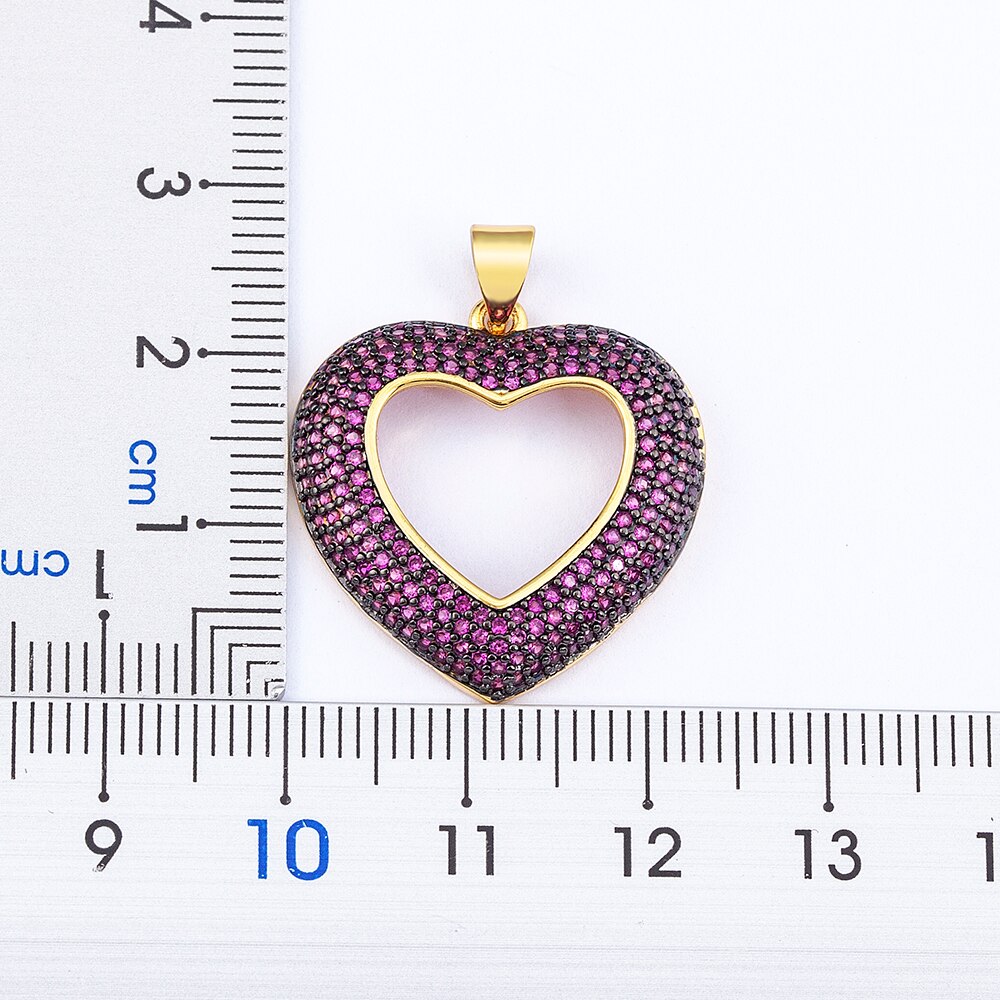 Charlotte Crystal Heart Necklace