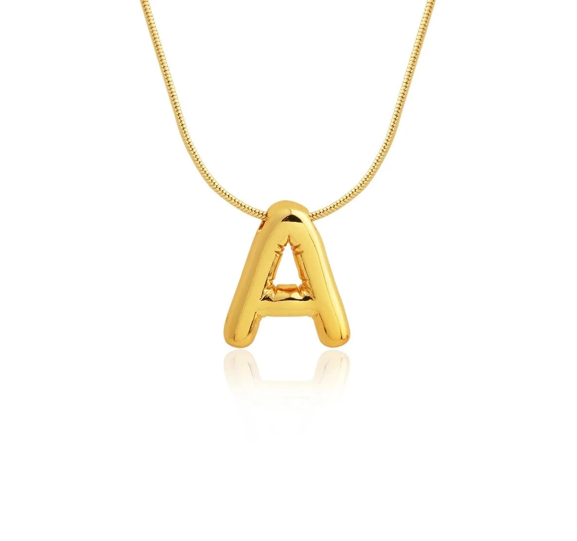 Emily Bubble Initial Necklace