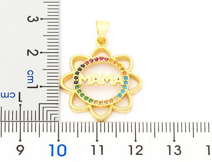 Mama Sunflower Multicolor Necklace - Rosetose