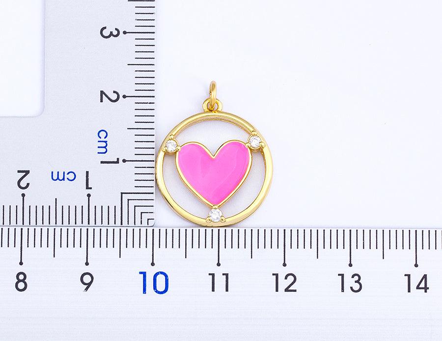 Amanda Heart Necklace - Rosetose